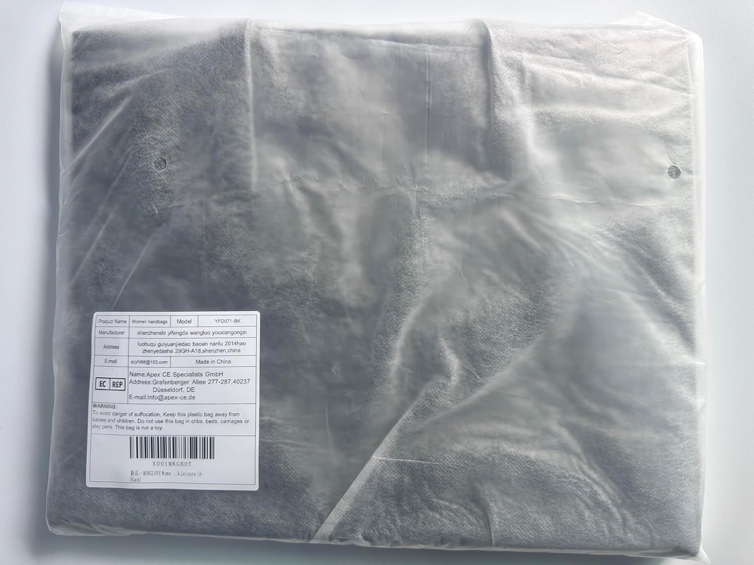 MORGLOVE Women's Tote Bag Large Handbag Soft Leather Simple Shoulder Bag with Zipper for School Work Leisure (A-Black) - Image 9