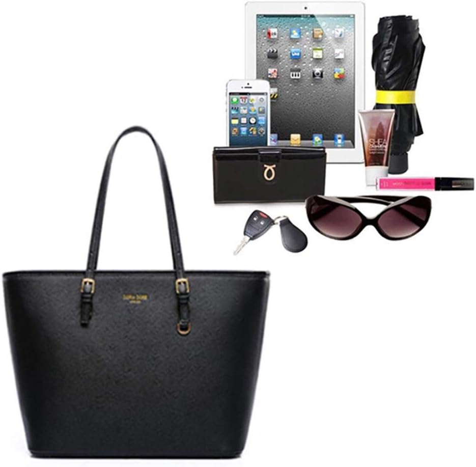 kiss me Handbag Tote Bag for Women, Laptop Bags Soft PU Leather Ladies Handbag Shoulder Bag Top Handle Bag for School Work Travel - Image 2