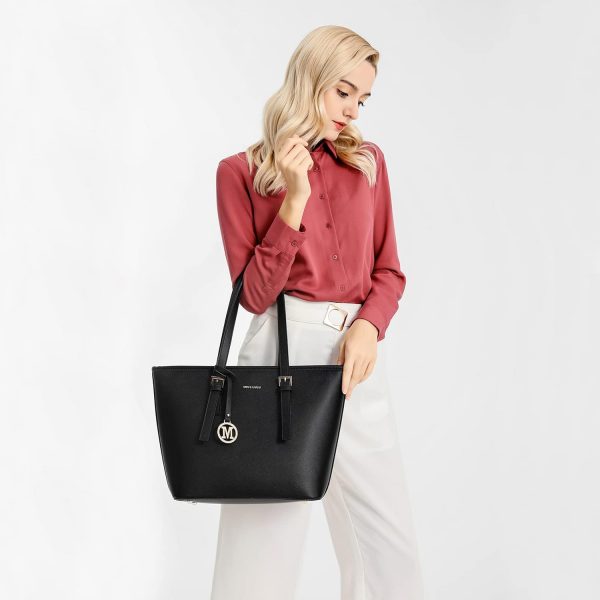 Miss Lulu Handbag Ladies Handle Bag Ladies Shoulder Bag Large Capacity with Adjustable Strap for Office, School and Everyday Use - Image 5