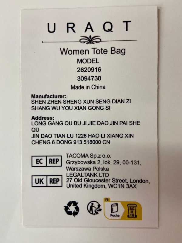 URAQT Women Handbags, 15.6 Inch Large PU Leather Handbags, Women's Top-Handle Black Large Tote Bag Handbag, Shoulder Crossbody Bags with Women's Wallet and Card Holder for School Work Travel - Image 10